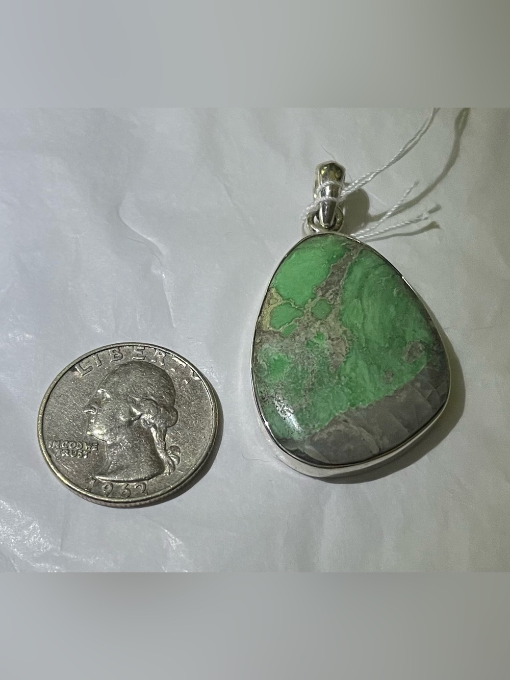 Variscite pendant